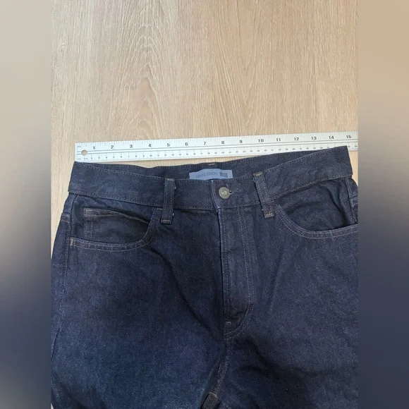 Uniqlo x JW Anderson Straight Leg Jeans Dark Wash - Picture 3 of 8